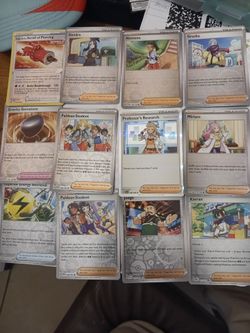 Holo trainer pokemon cards