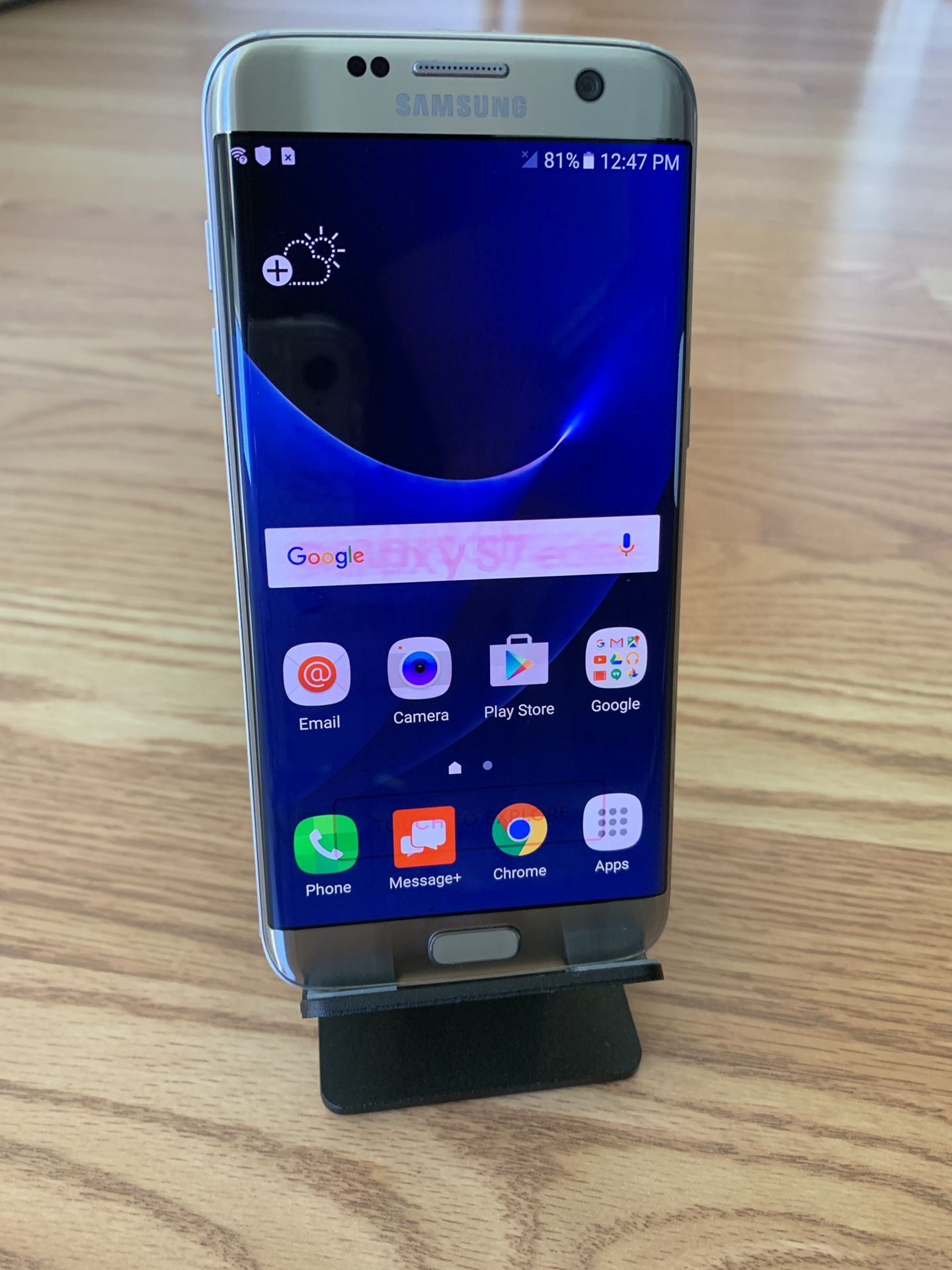Like New Unlocked Samsung Galaxy S7 Edge (Screen Burn) 32GB - Verizon