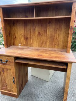 Wooden desk