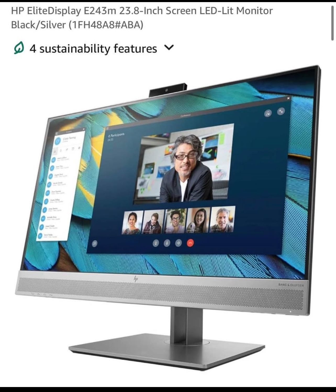 Brand New Desktop Monitor - HP Elitedisplay E243m