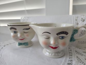 Vintage Baileys cream and sugar