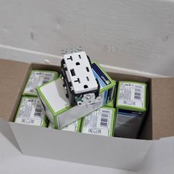 Leviton USB Outlets 20 Amp.  20 Dlls For Each One 