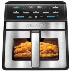 Digital Air Fryer With Window Light 8-Quart 