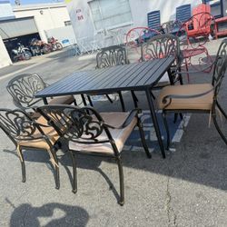 Patio Set Metal New 