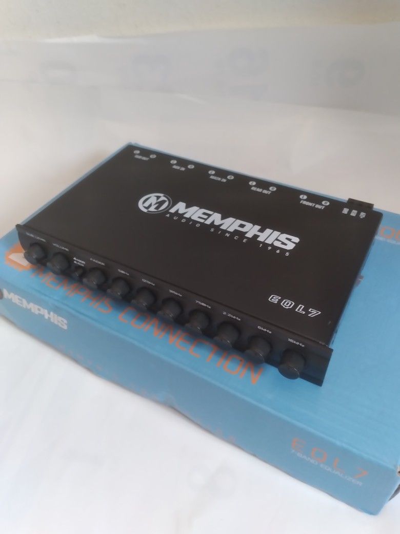 MEMPHIS 7 BAND EQUALIZER ( BRAND NEW PRICE IS LOWEST )