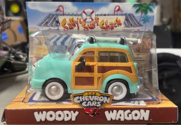 Vintage 1999 Chevron Car "Woody Wagon”