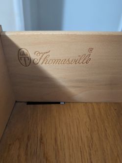 Thomasville Burl Wood Highboy Dresser / Chest