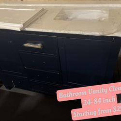 Bathroom Vanity Clearance,30-84 inch 12.111