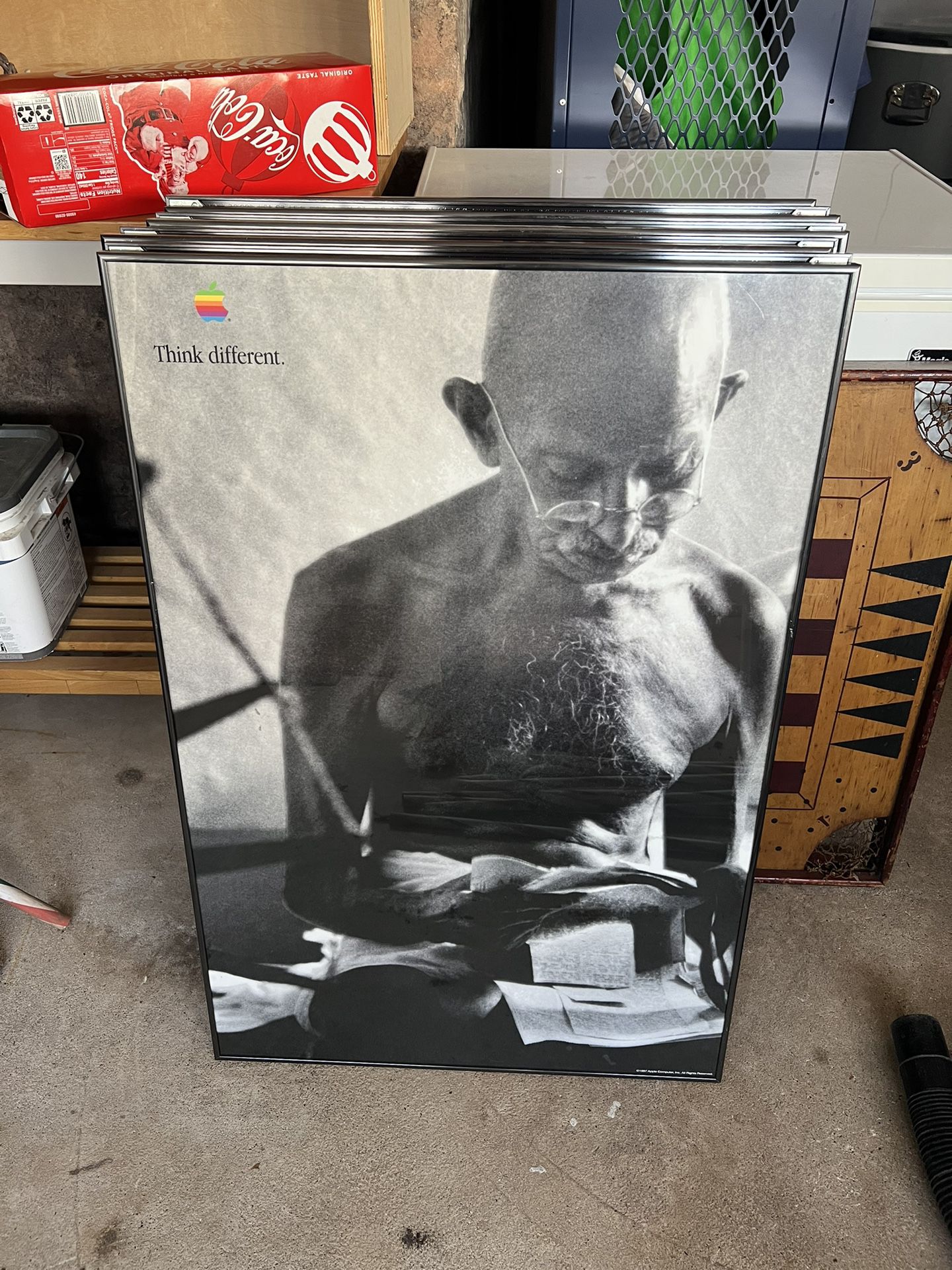 Apple ‘Think Differently’ Poster Gandhi 