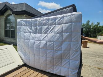 Queen mattress and box