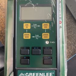 Greenlee light Meter 93-172
