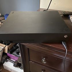 Xbox One X With Controller AND GAMES