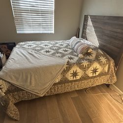 Bedroom furniture queen with sleep number mattress