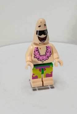 Patrick Star with Pink Lei bob037