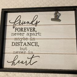 Picture frame “Long Distance Friends”