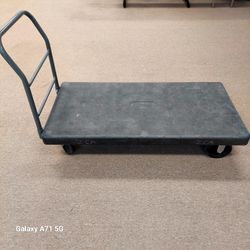 Uline Plastic Platform Truck. 30"x 60"  