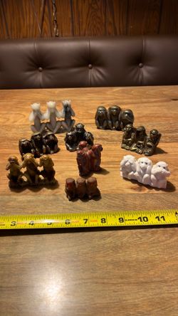 Monkey figurines