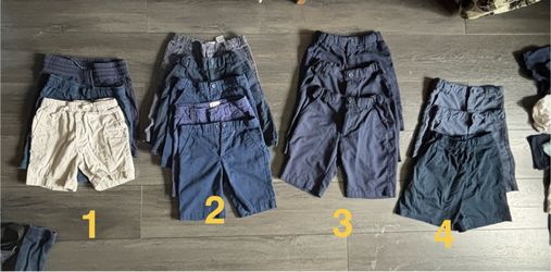 Lot boys uniform shorts size 6-10
