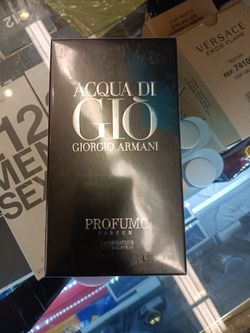 AQua DI GIO Giorgio Armani Profumc Parfum  4.2 OZ 