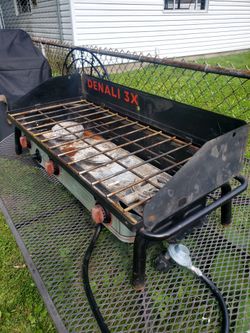 Outside stove