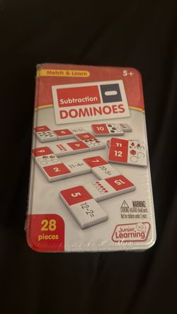 Junior Learning Subtraction Dominoes Game