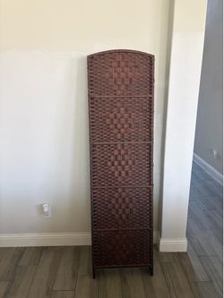 Wicker Room Divider/Privacy Screen