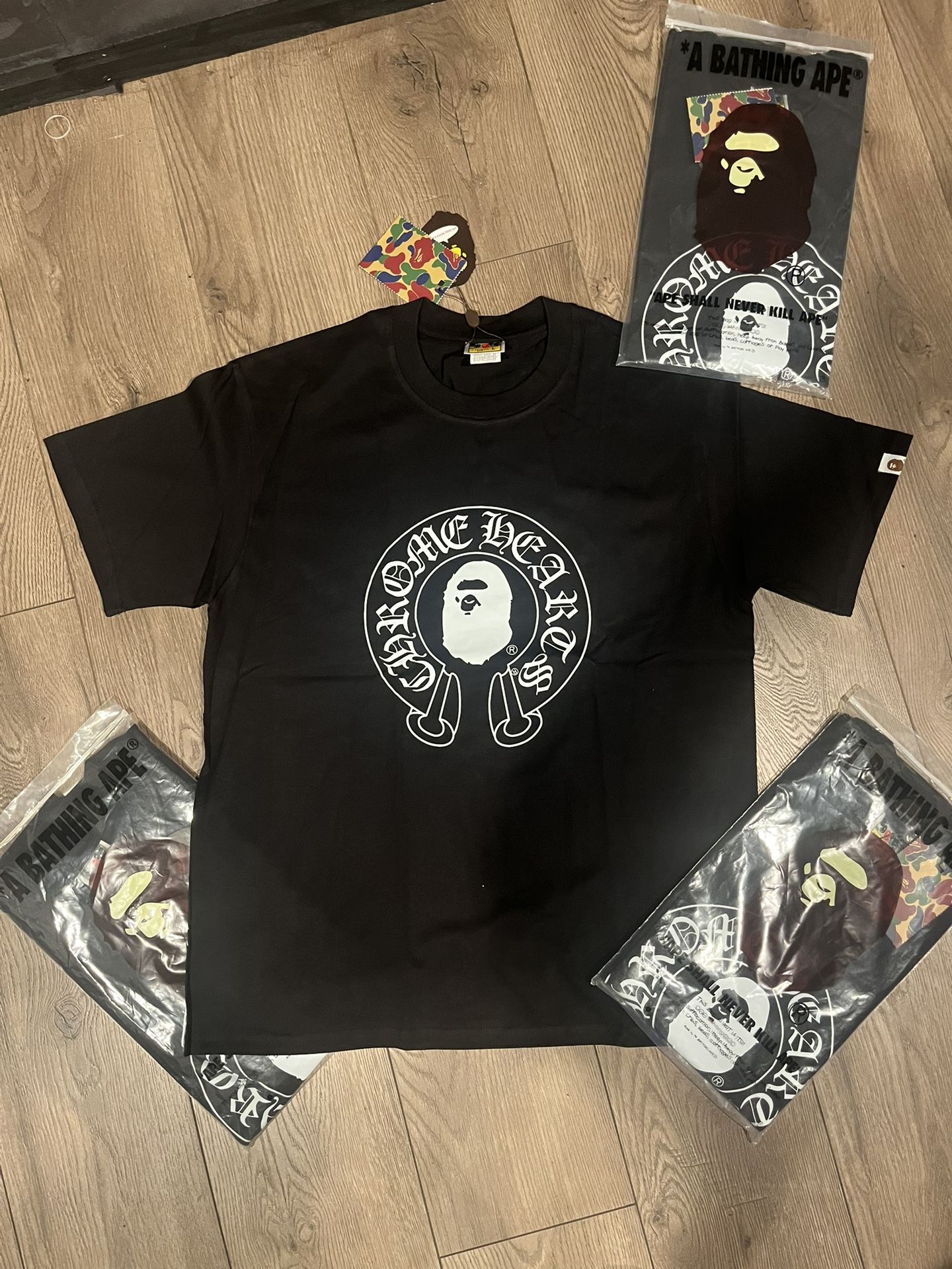 Bape x Chromehearts Tshirt S