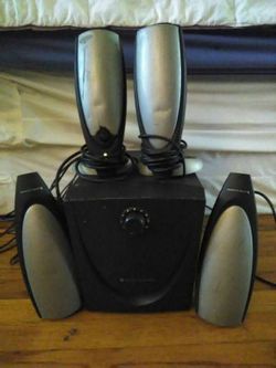 Complete Home Theater System Bass Speakers 