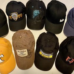 Lot of 18 / Tees, Caps and Shoes