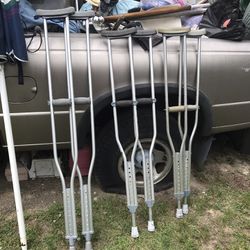 Adjustable Crutches Aluminum Only $15 Each