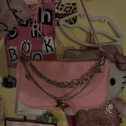 Pink Shoulder Bag 