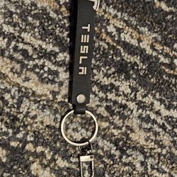 Tesla keychain