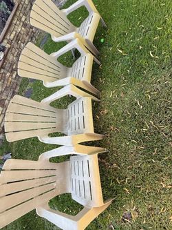 Set of 4 Adirondack chairs