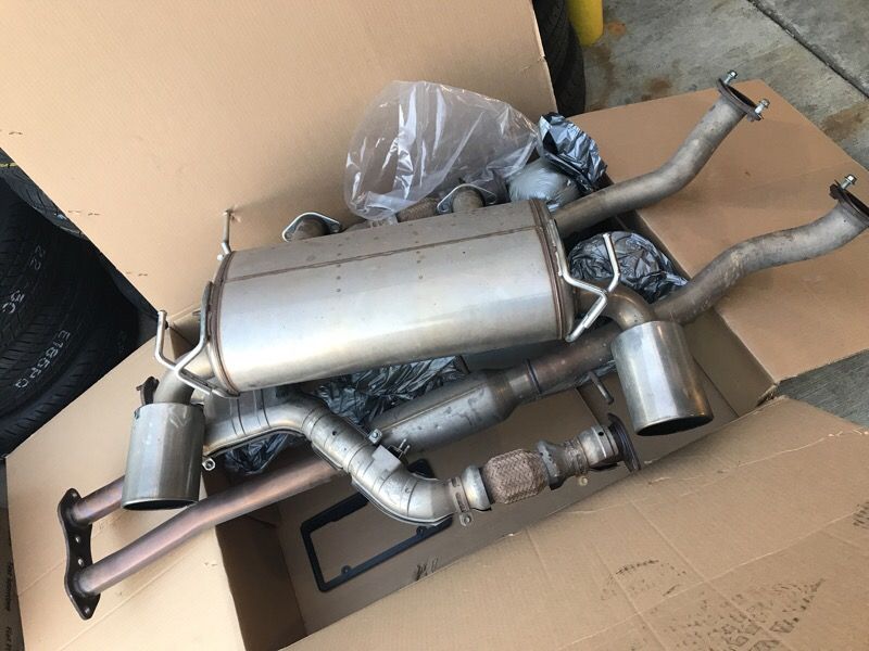 G37 ipl stock exhaust