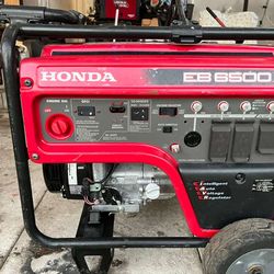 Honda Generator EB6500X Watts