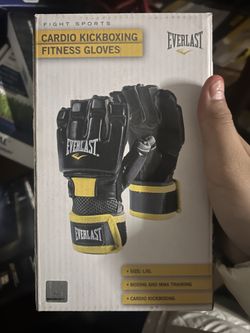 Everlast kick boxing gloves