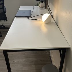 Beautiful White Desk, 63” Length