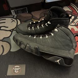 Jordan 9 anthracite Sz 14