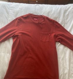 Supreme long sleeve T shirt with pocket