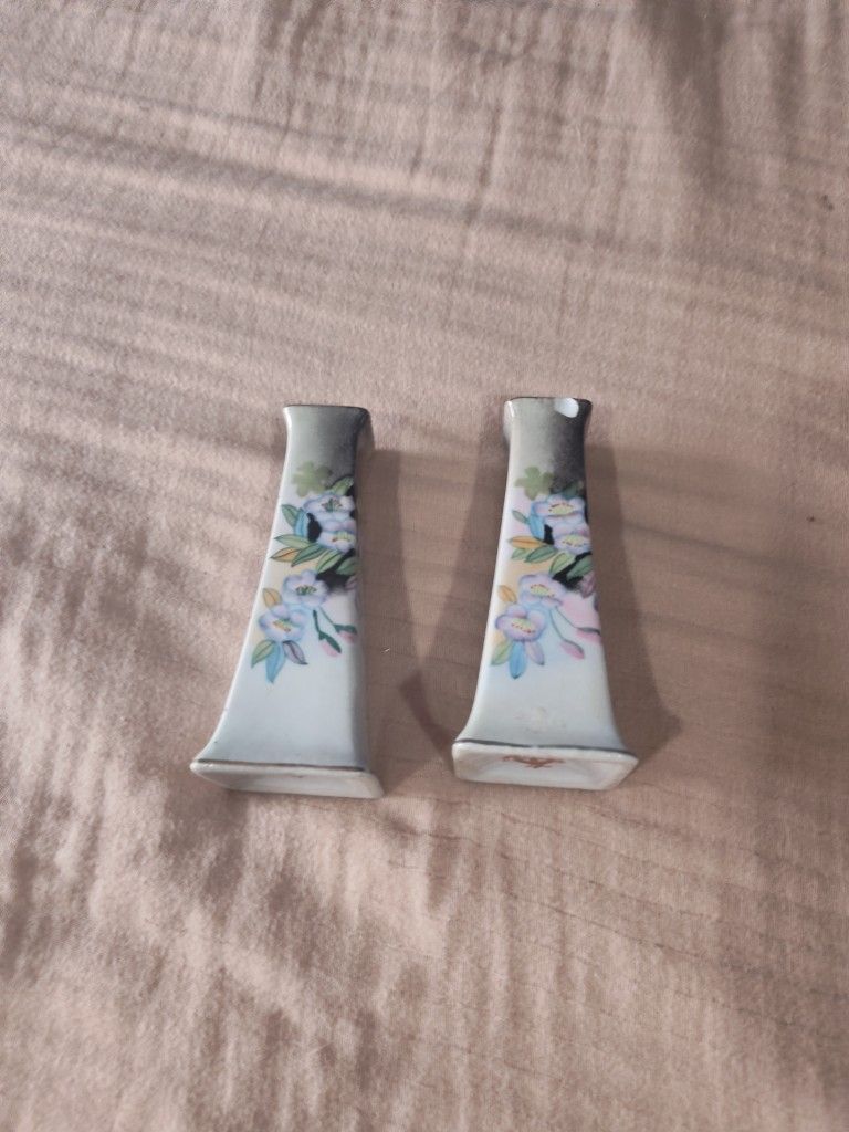 Antique Nippon Bud Vases