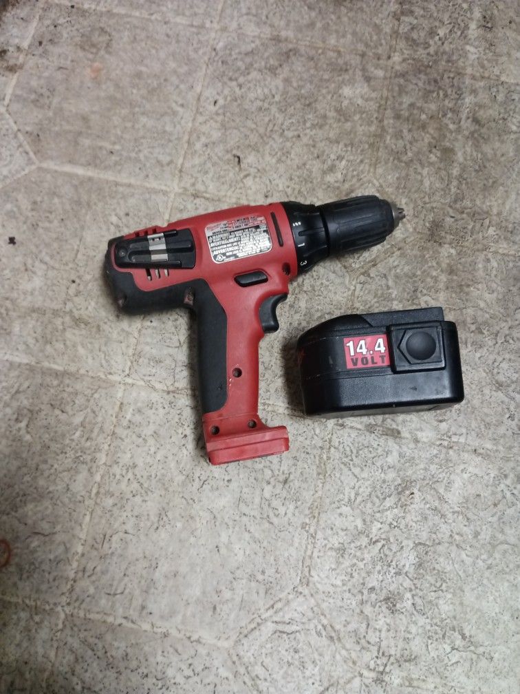 Milwaukee 14.4 Volt Drill