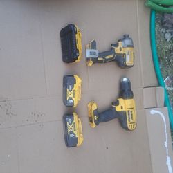 Dewalt G Drills And Battery's 