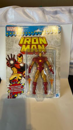 Marvel Legends Retro Iron Man The Avengers Action Figure NIB