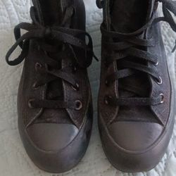 Converse Chuck Taylor Black Hi Lugged Sneakers

