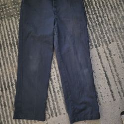 36x30 DICKIES NAVY WORK PANTS NAVY BLUE