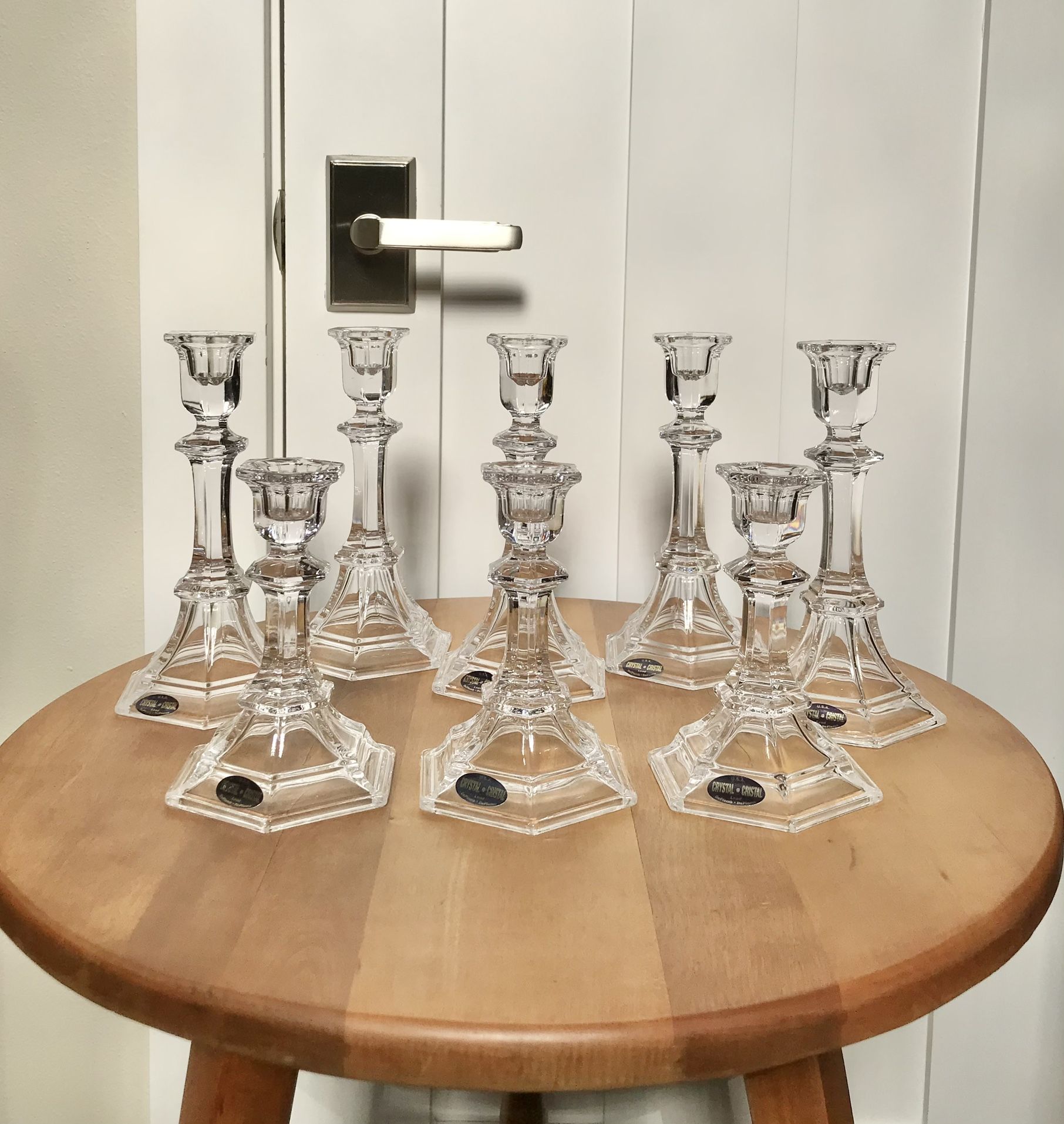 Crystal Candlesticks