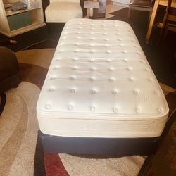 2 different Twin mattresses and/ or box springs ——see pictures for prices. (USED NOT NEW) priced separately—more pics only for seriously interested pe