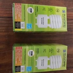 2 brand new in box Gu26W light bulbs $20 for both