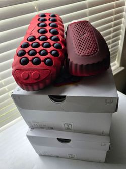 Nike mind 001 Slides Team Red University Red Size 11 and Size 12 Brand New