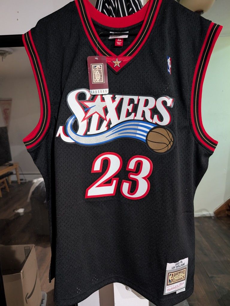 Lou Williams 76ers Jersey Mitchell And Ness